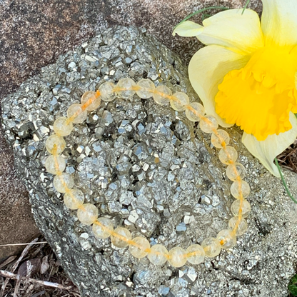 Citrine bracelet 6-7mm