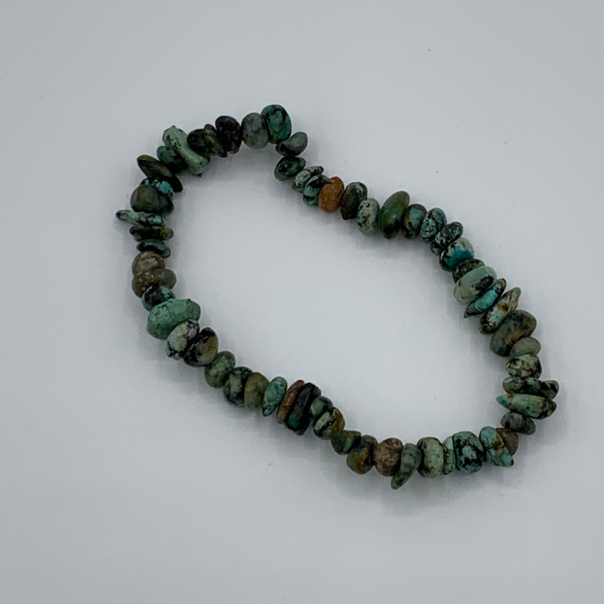 African Turquoise Chip Bracelet